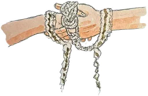 hand tie